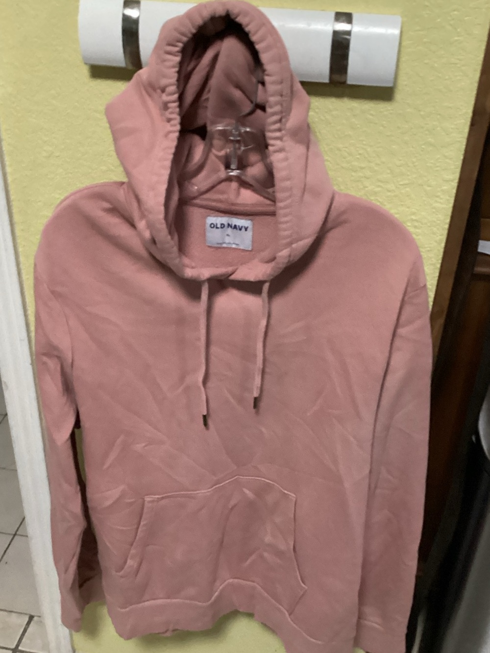 Old Navy Men's Dusty Rose Crewneck Hoodie